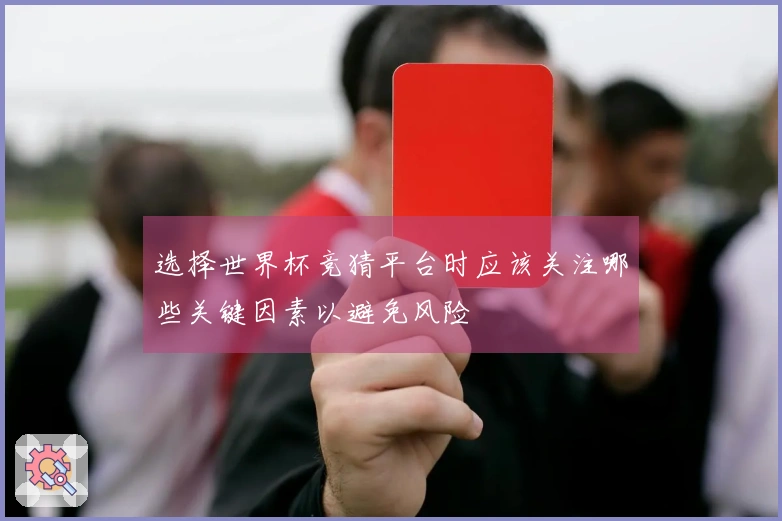 选择世界杯竞猜平台时应该关注哪些关键因素以避免风险