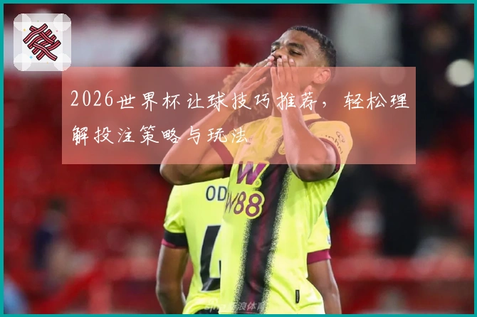 2026世界杯让球技巧推荐，轻松理解投注策略与玩法