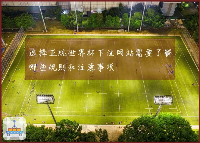选择正规世界杯下注网站需要了解哪些规则和注意事项