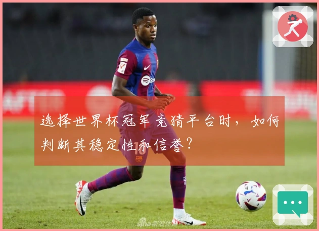 选择世界杯冠军竞猜平台时，如何判断其稳定性和信誉？