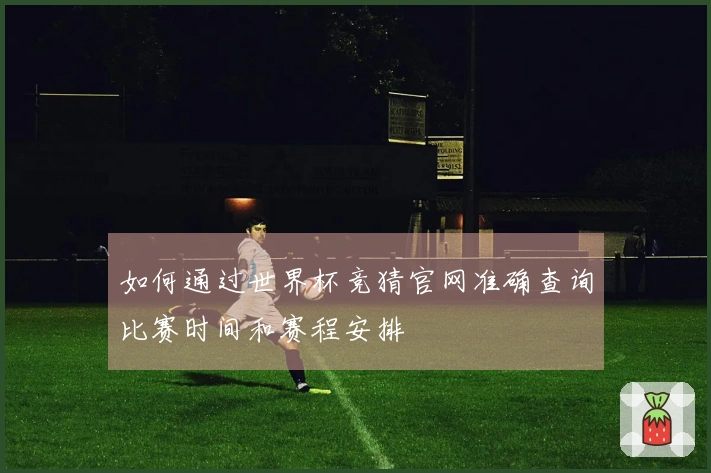 如何通过世界杯竞猜官网准确查询比赛时间和赛程安排
