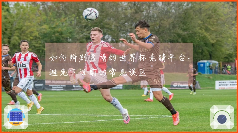 如何辨别靠谱的世界杯竞猜平台，避免下注前的常见误区